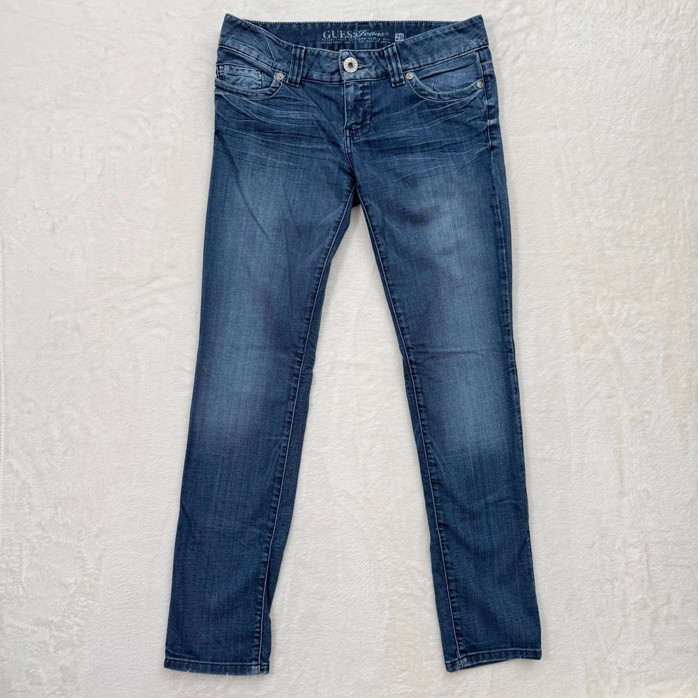 Guess Women's Skinny Jeans - Dark Blue Wash